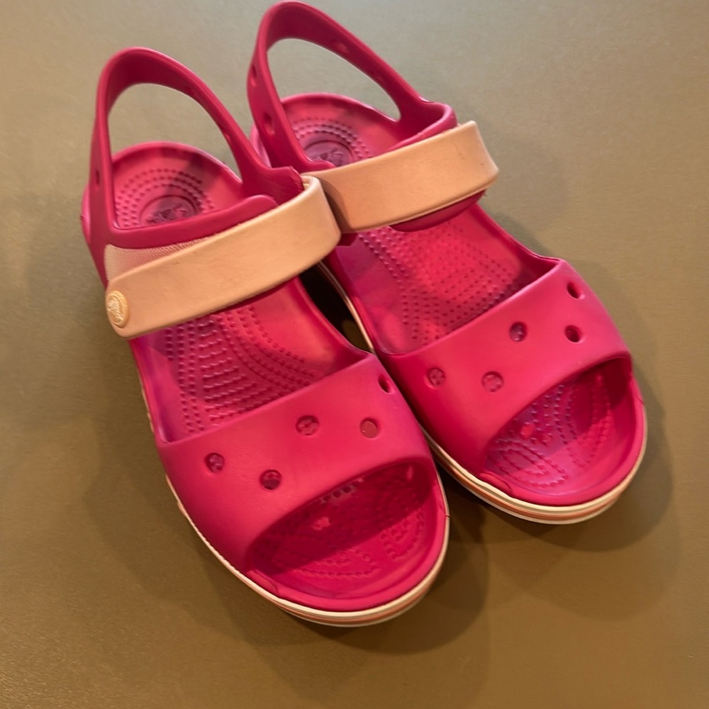 SOLD - Croc Sandals - Size 2